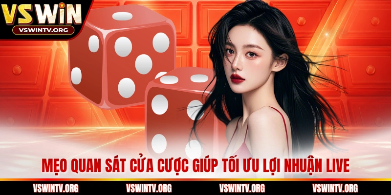 Mẹo quan sát cửa cược giúp tối ưu lợi nhuận live